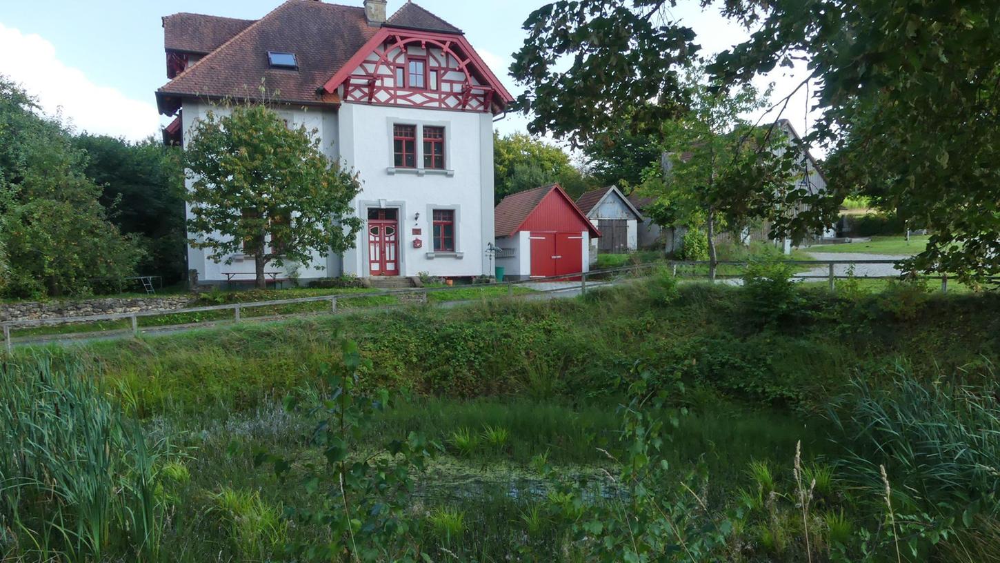 Schaut idyllisch aus und hat(te) gleichzeitig auch eine bedeutende Funktion: der Weiher in Engelhardsberg. Er ist ein Stück Kulturgeschichte in der Fränkischen Schweiz. 