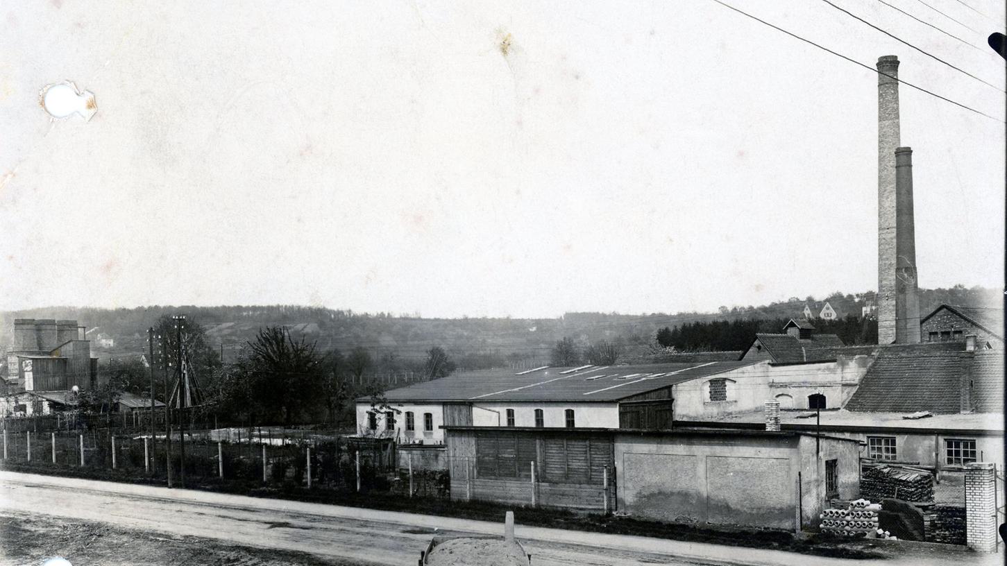 Das Firmengelände an der Bayreuther Straße. 