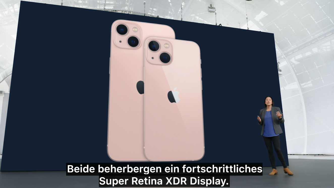 Modern und schnell: So sieht das neue iPhone 13 aus.