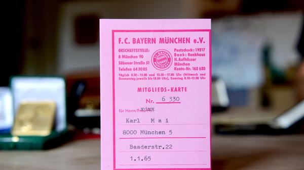 Von 1958 bis 1961 trug Mai das Trikot der Bayern und war in dieser Zeit, wie damals üblich, auch Mitglied beim FCB.