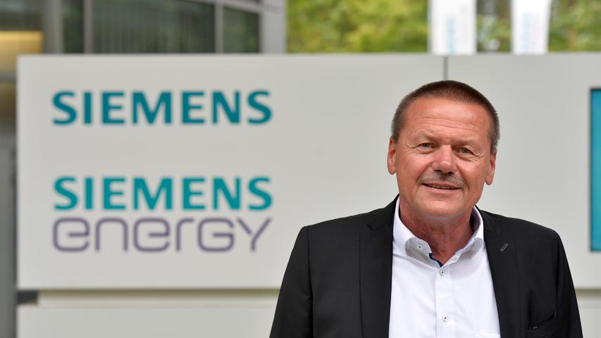 Manfred Bäreis, Betriebsratsvorsitzender von Siemens Energy am Standort Erlangen. 