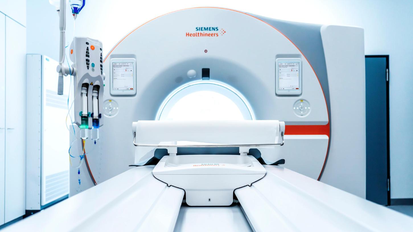 Ein CT-Scanner der neuen Generation, entwickelt von der Siemens Healthineers AG.
Ein CT-Scanner der neuen Generation, entwickelt von der Siemens Healthineers AG.