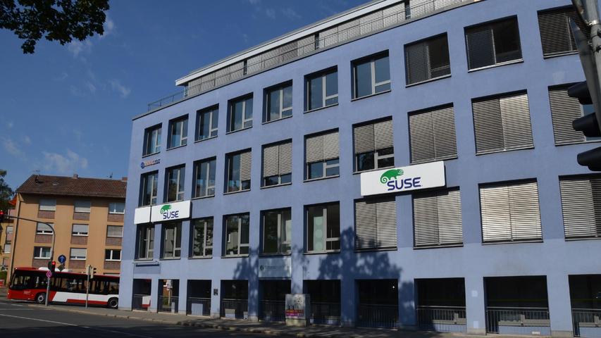 Suse wurde 1992 in Fürth gegründet und zog 1998 nach Nürnberg um. Der Hauptsitz des international tätigen Unternehmens mit weltweit rund 2000 Mitarbeiterinnen und Mitarbeitern befindet sich im Maxtorhof hinter der Burg.