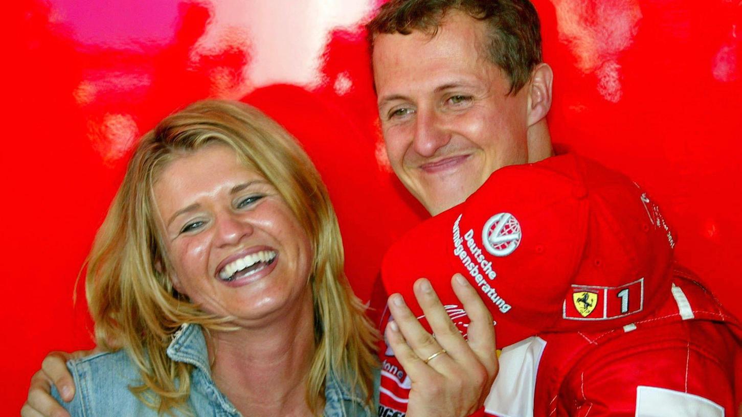 Wunderschöne aus Bilder aus unbeschwerten Tagen: Corinna Schumacher öffnete für "Schumacher" das Familienalbum. 