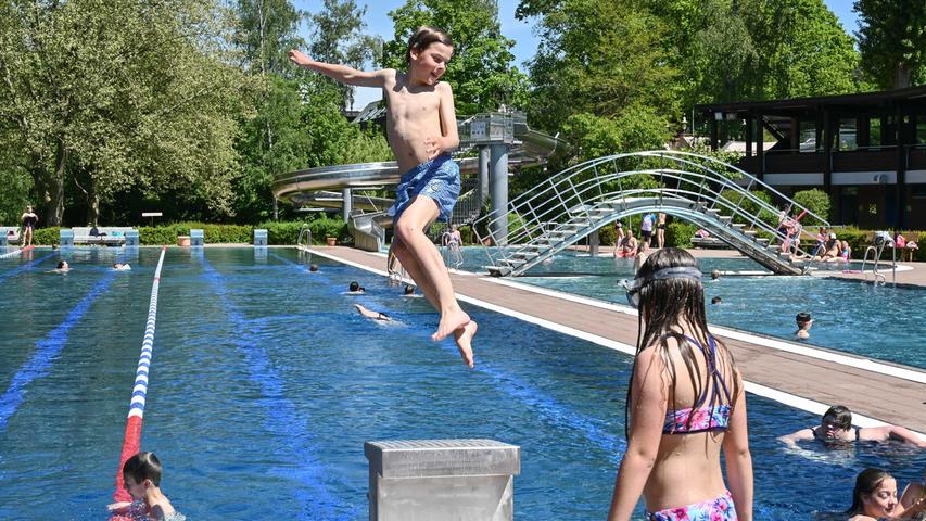 Freibadsaison: Gemischtes Jahr für Wasserratten im Landkreis Roth