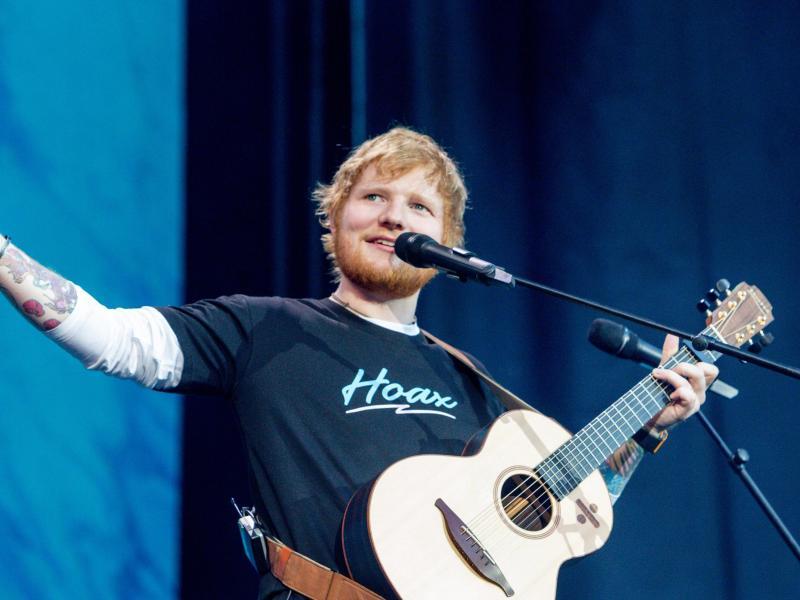 Ed Sheeran spielt 2022 drei Konzerte in Deutschland ...
