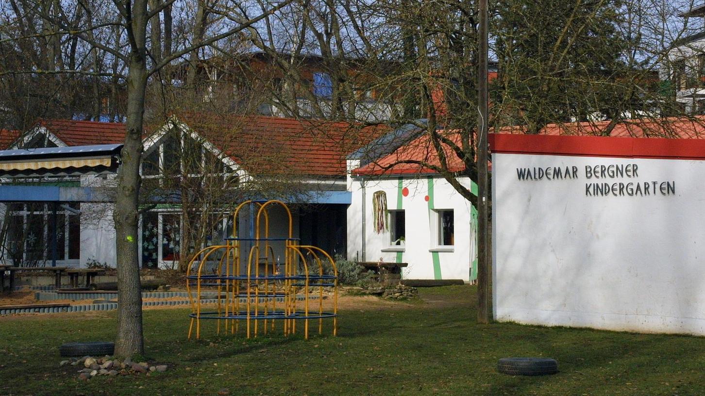 Eine der beiden von den verdorbenen Lebensmitteln betroffenen Einrichtungen ist die Waldemar-Bergner-Kindertagesstätte im Schwabacher Henseltweg.