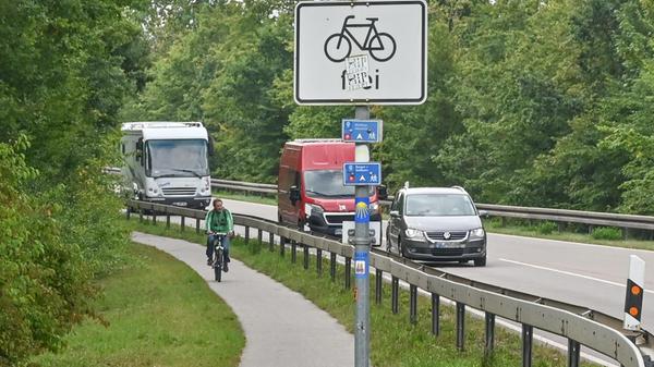 Radweg zwischen Hilpoltstein und Heuberg