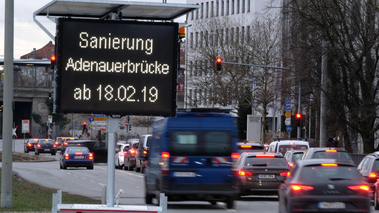 Rund zwei Jahre lang dauerte die Sanierung der Adenauerbücke. 2020 wurde sie endlich freigegeben. Rund zwei Jahre lang dauerte die Sanierung der Adenauerbücke. 2020 wurde sie endlich freigegeben.