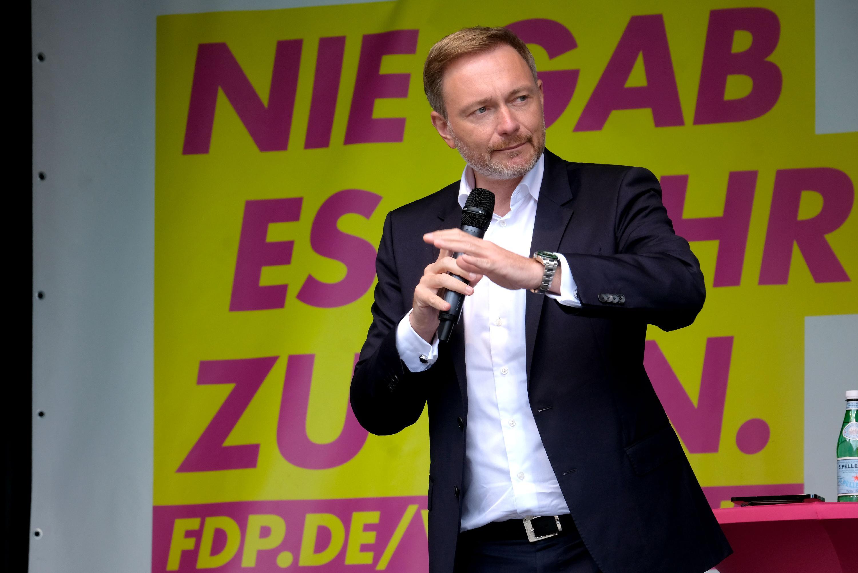 Christian Lindner, FDP, Jakobsplatz