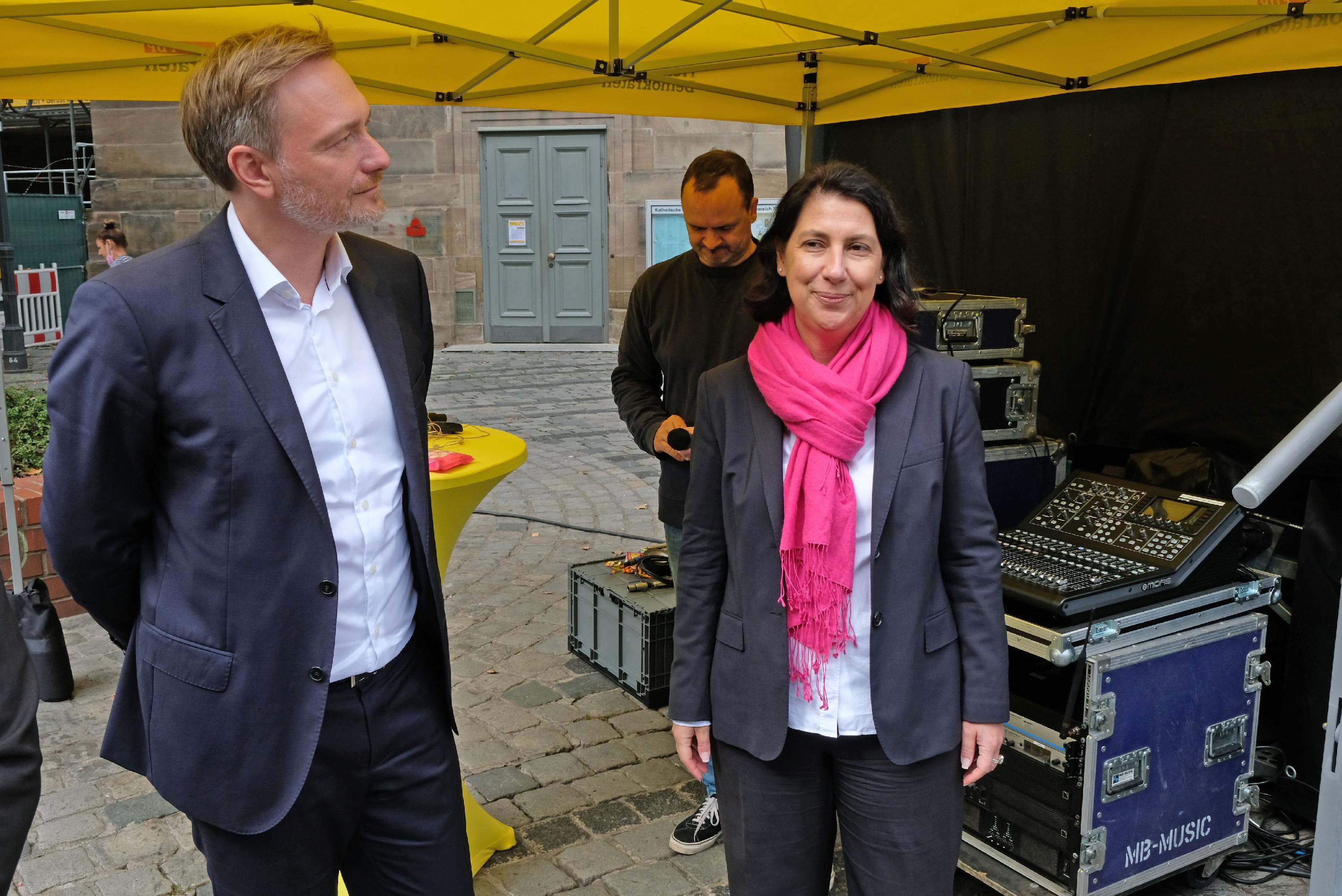 Christian Lindner, FDP, Jakobsplatz
