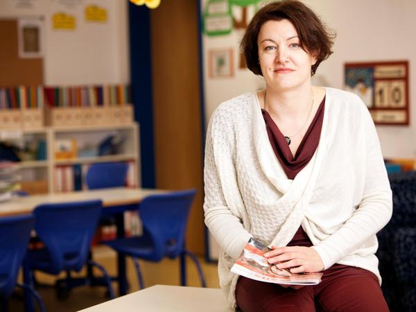 Ulrike von Chossy, Leiterin der Humanistischen Grundschule Fürth.
