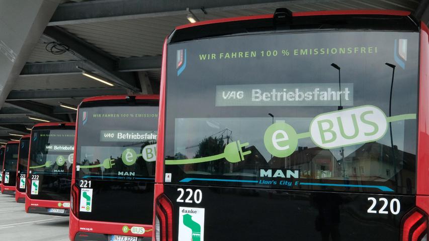 39 Stellplätze für die E-Busflotte: Das ist der neue Ladehafen in Schweinau