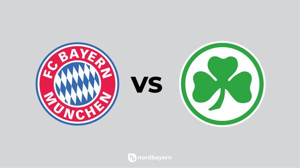 Am Freitagabend schaut der große FC Bayern im beschaulichen Fürth vorbei. Fußballerisch treffen sich beide Vereine in der ersten Bundesliga, doch der Rekordmeister ist, nicht nur auf dem Platz, in ganz anderen Dimensionen unterwegs. Wir haben zehn Zahlen herausgesucht, anhand derer man die Größenunterschiede zwischen beiden Vereinen gut erkennen kann.
