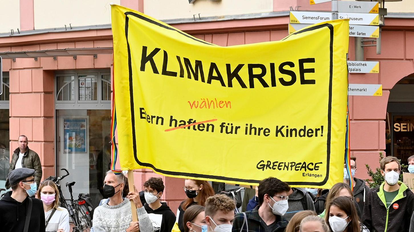 Der Kampf gegen die Klimakrise soll in Erlangen auf eine breite Basis gestellt werden. Der Kampf gegen die Klimakrise soll in Erlangen auf eine breite Basis gestellt werden.