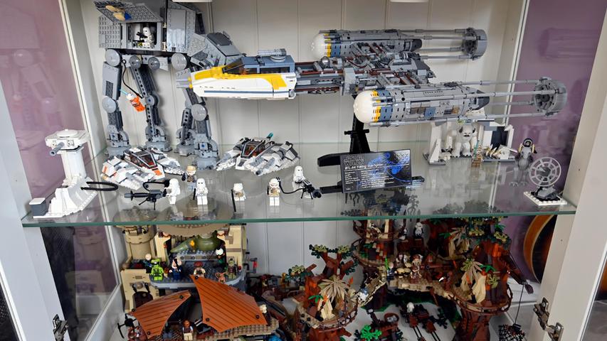 Star-Wars-Welten aus Lego.
Star-Wars-Welten aus Lego.