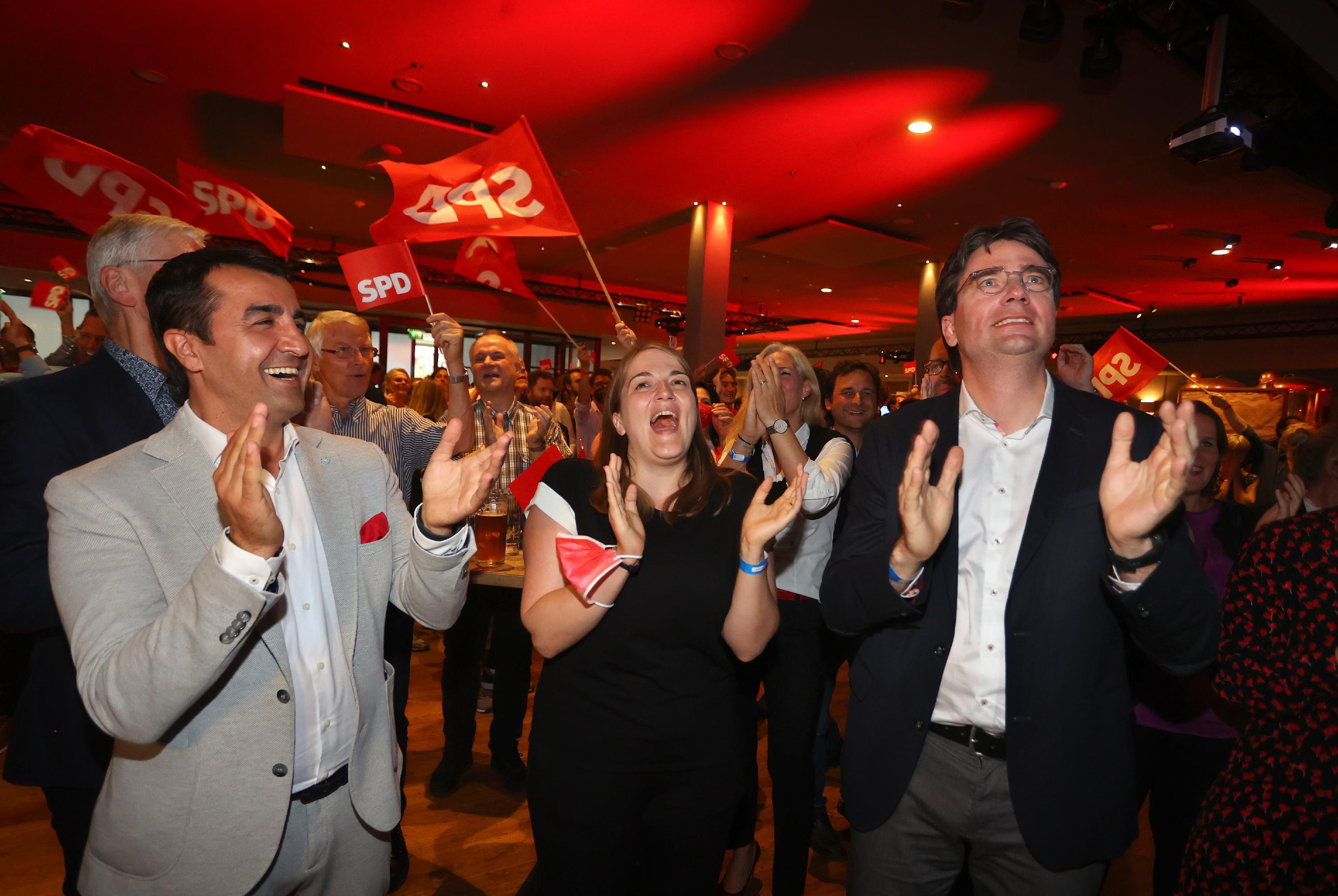 Bundestagswahl - Wahlparty SPD Bayern