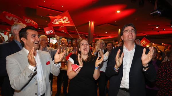 Bundestagswahl - Wahlparty SPD Bayern