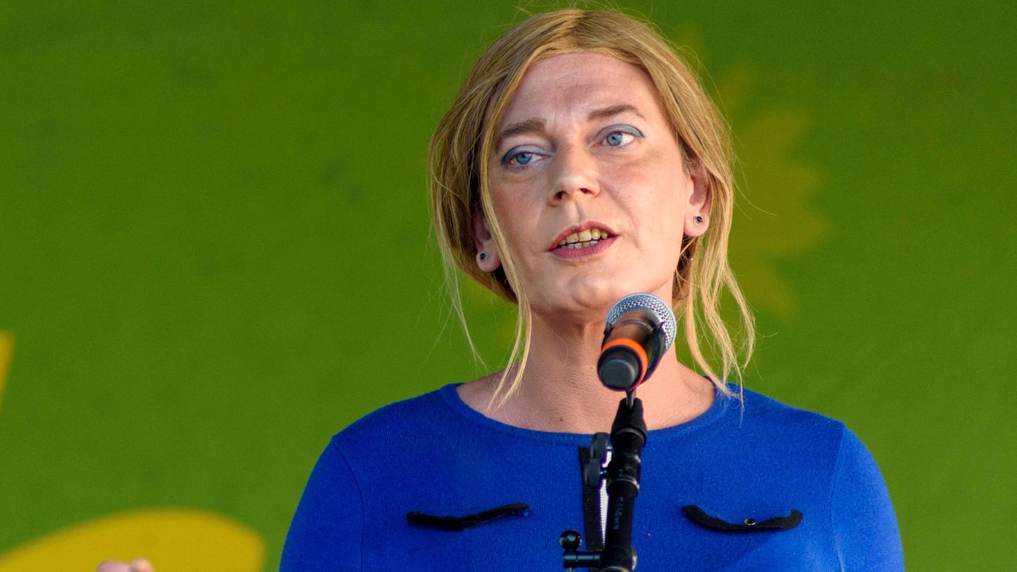 Tessa Ganserer aus dem Wahlkreis Nürnberg-Nord zieht über die Grünen-Liste in den Bundestag ein.
