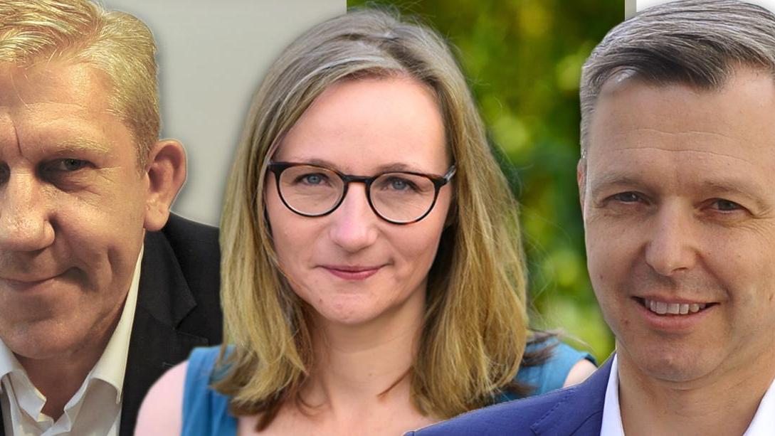 Andreas Schwarz (SPD), Lisa Badum (Grüne) und Thomas Silberhorn (CSU) vertreten den Wahlkreis Bamberg-Forchheim auch in den nächsten vier Jahren im Bundestag.       