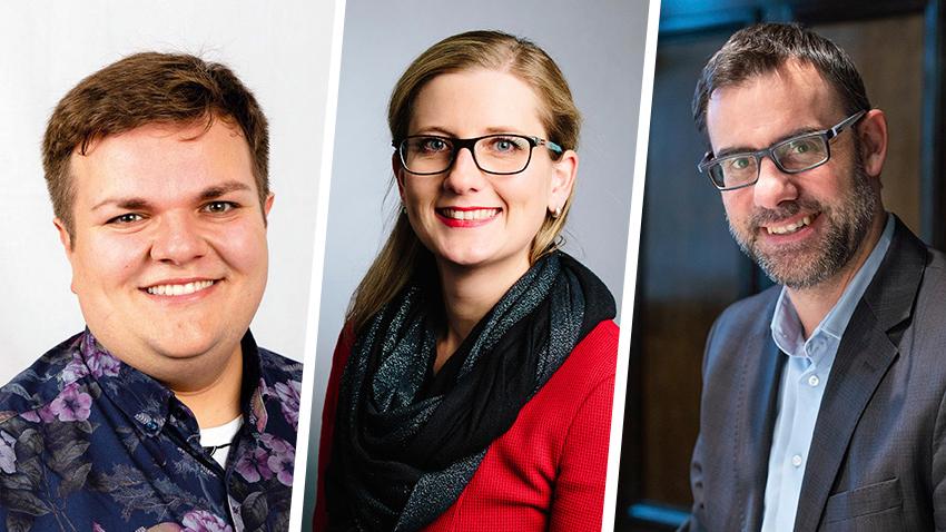 Jan Plobner (SPD), Kristine Lütke (FDP) und Ralph Edelhäußer (CSU) ziehen für den Wahlkreis Roth/Nürnberger Land in den Bundestag ein.