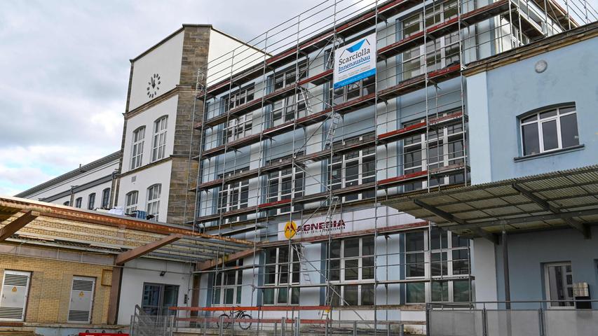 In der ehemaligen Spinnerei in Forchheim war die Kletterhalle untergebracht. In der ehemaligen Spinnerei in Forchheim war die Kletterhalle untergebracht.