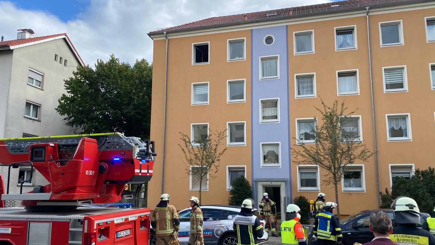 Am Mittwochnachmittag kam es in Bamberg zu einem Brand.
