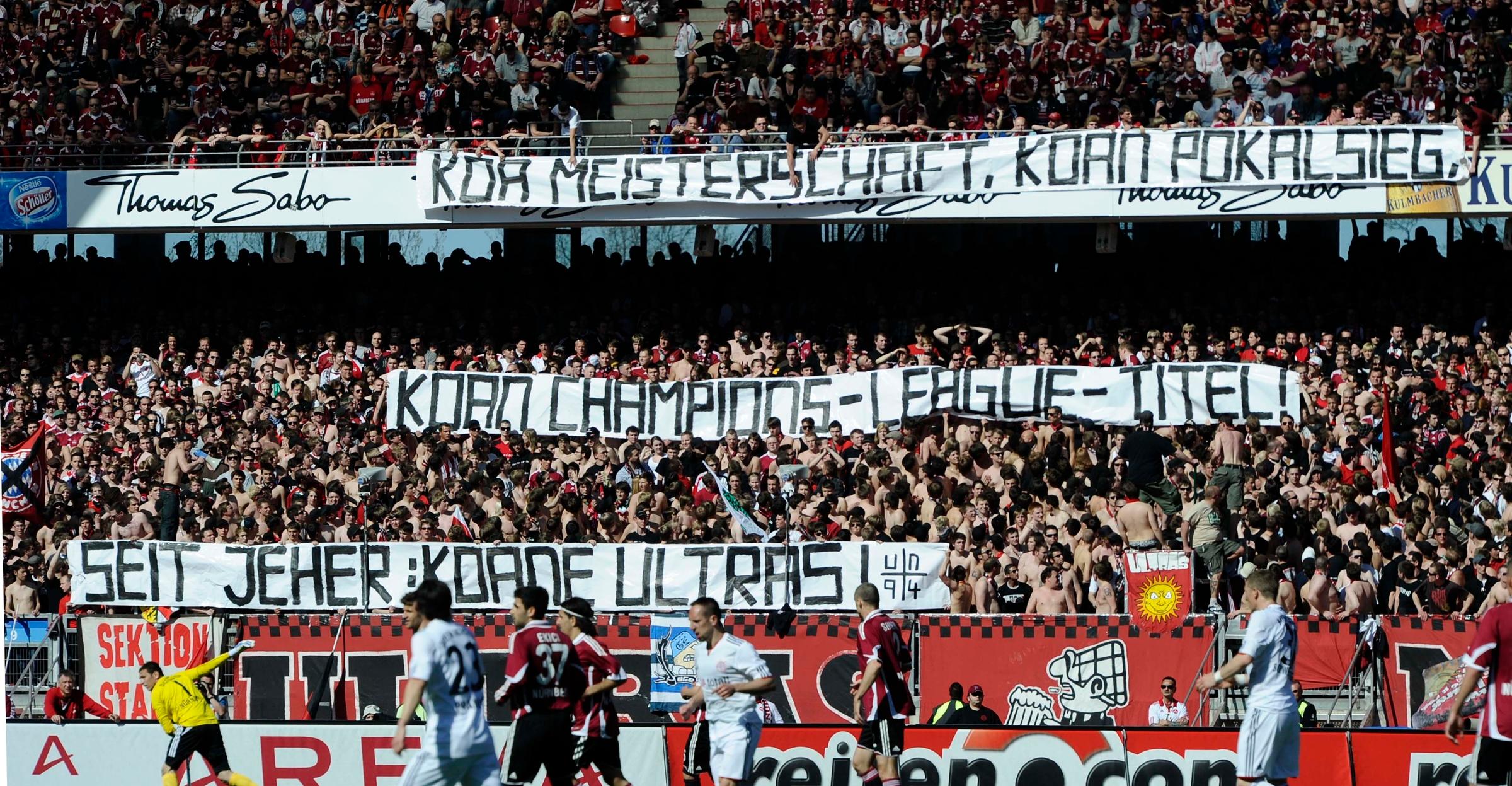 Nicht nur das Spiel, auch die titellose Saison der Bayern war ganz nach dem Geschmack der Clubfans. Das Unentschieden bedeutete das vorzeitige Arbeitsende von FCB-Coach Louis van Gaal. Nach zuvor zwei Niederlagen setzte der FCN indes ein Ausrufezeichen im Kampf um Europa-Startplatz fünf, den er am Saisonende - wie im Folgejahr - allerdings knapp verpasste.