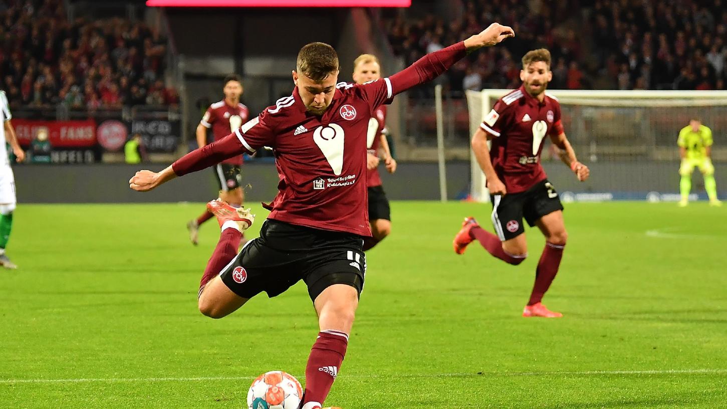 Club-Stürmer Erik Shuranov hat mit seinem Premierentreffer in der deutschen U21-Auswahl weiter Selbstvertrauen getankt. 