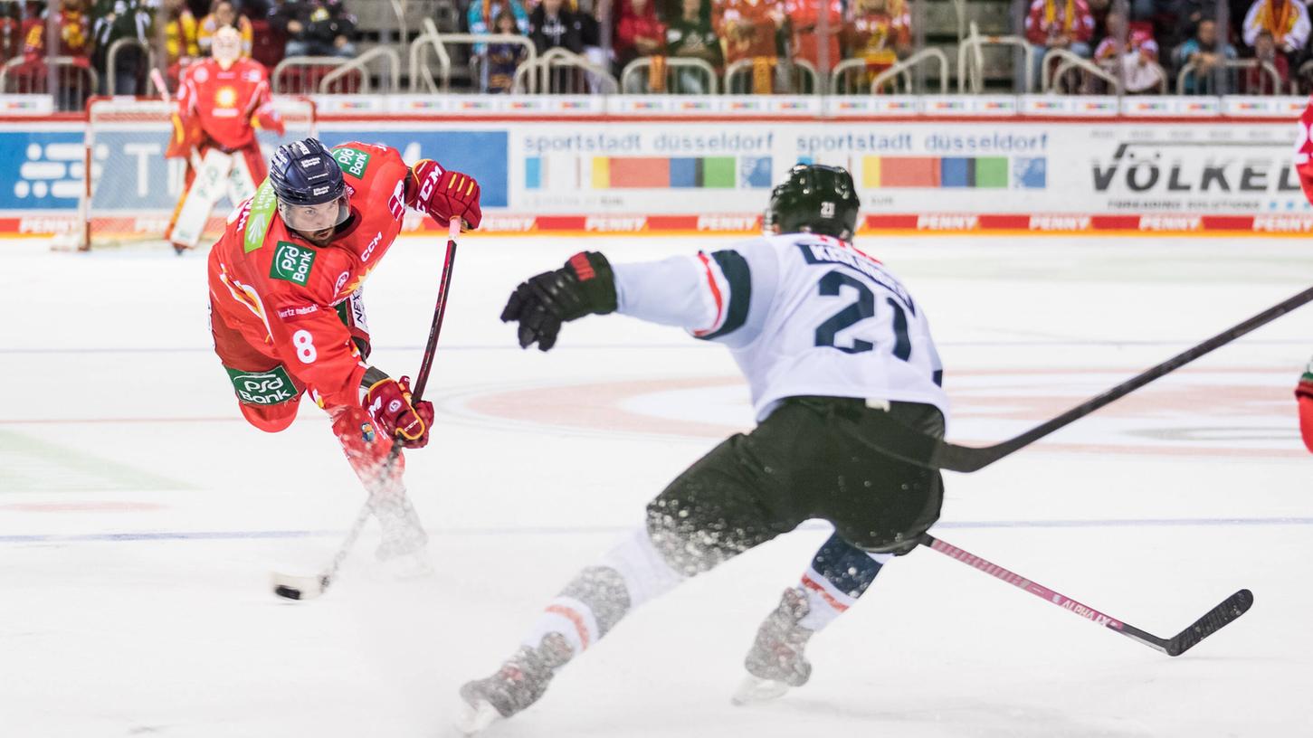 Ex-Nürnberger, Jubilar und Torschütze: Marco Nowak erlebte gegen die Ice Tigers einen schönen Nachmittag.