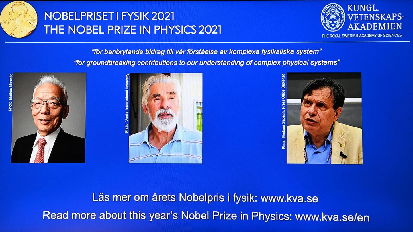 Zusammen mit dem Japaner Manabe und dem Italiener Parisi hat der Deutsche Hasselmann den Physik-Nobelpreis gewonnen.
