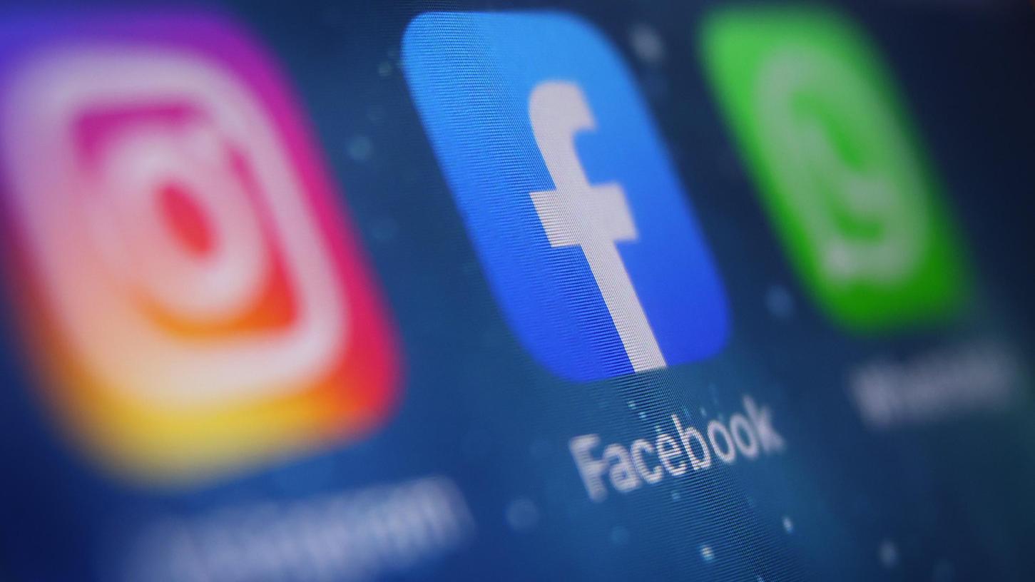 Diese drei Facebook-Dienste waren vom globalen Ausfall betroffen.