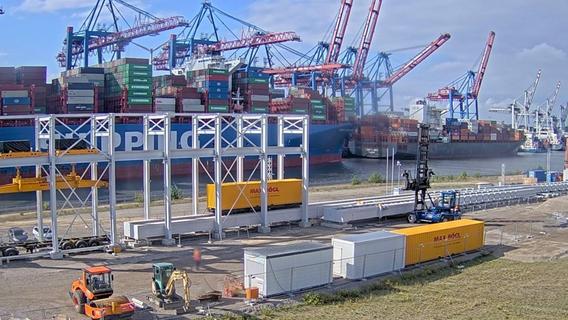 Max Bögl präsentiert Containertransport der Zukunft