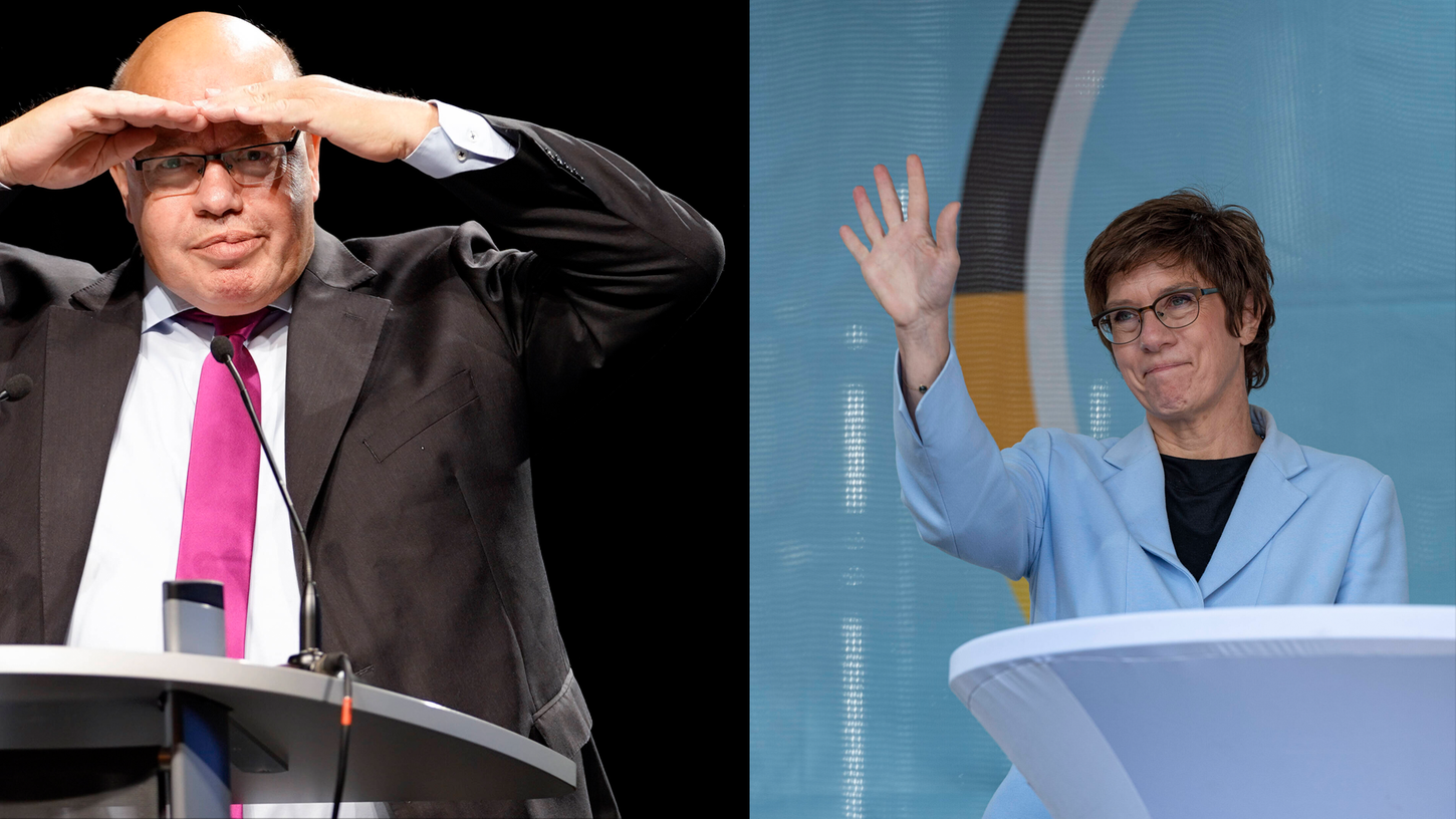 Peter Altmaier und Annegret Kramp-Karrenbauer machen Platz im Bundestag für jüngere CDU-Politikerinnern und -Politiker.