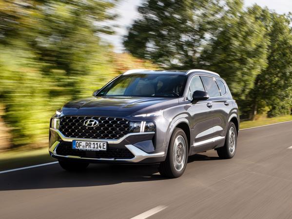 Der Santa Fe ist das Top-SUV im Hyundai-Programm. Der Santa Fe ist das Top-SUV im Hyundai-Programm.