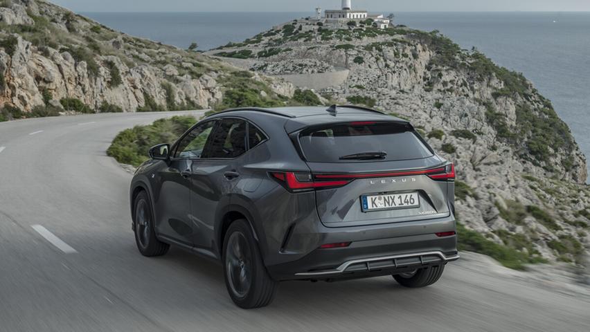 Toyotas Luxus-Label: Der Lexus NX tankt jetzt auch Strom