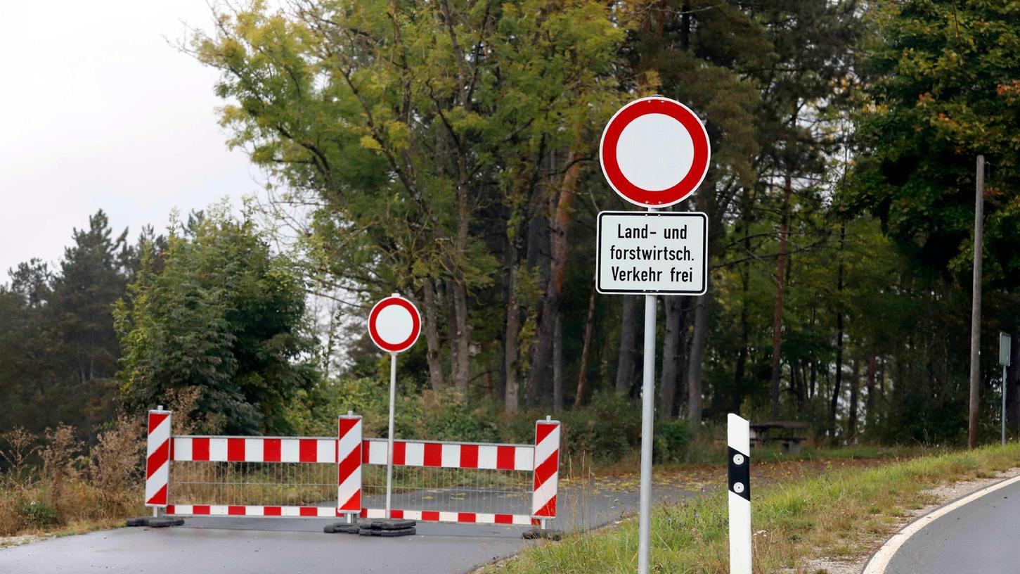 Parken verboten auf dem Feuerstein. 