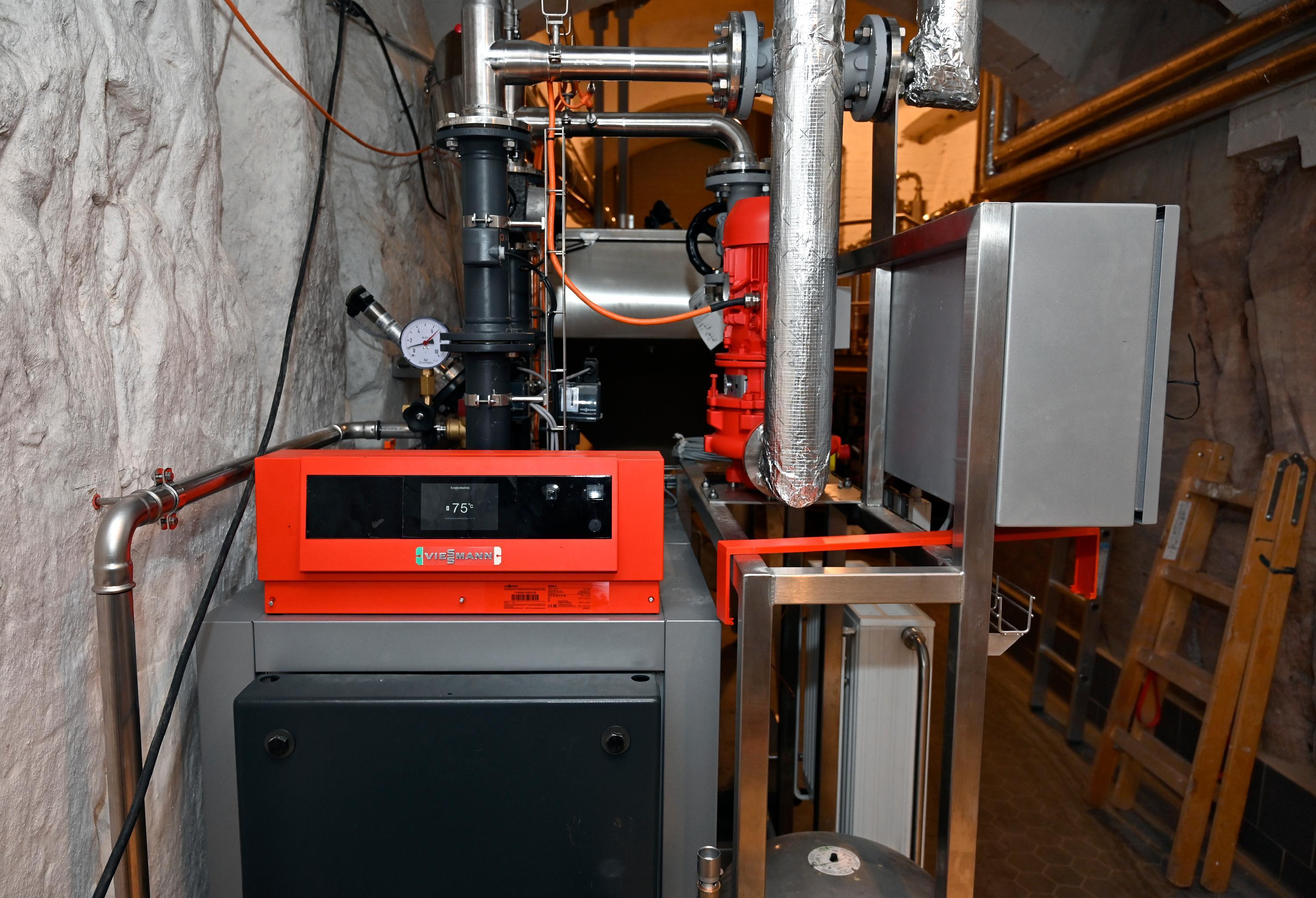 Das Sudhaus aber befindet sich tiefer im Berginneren.