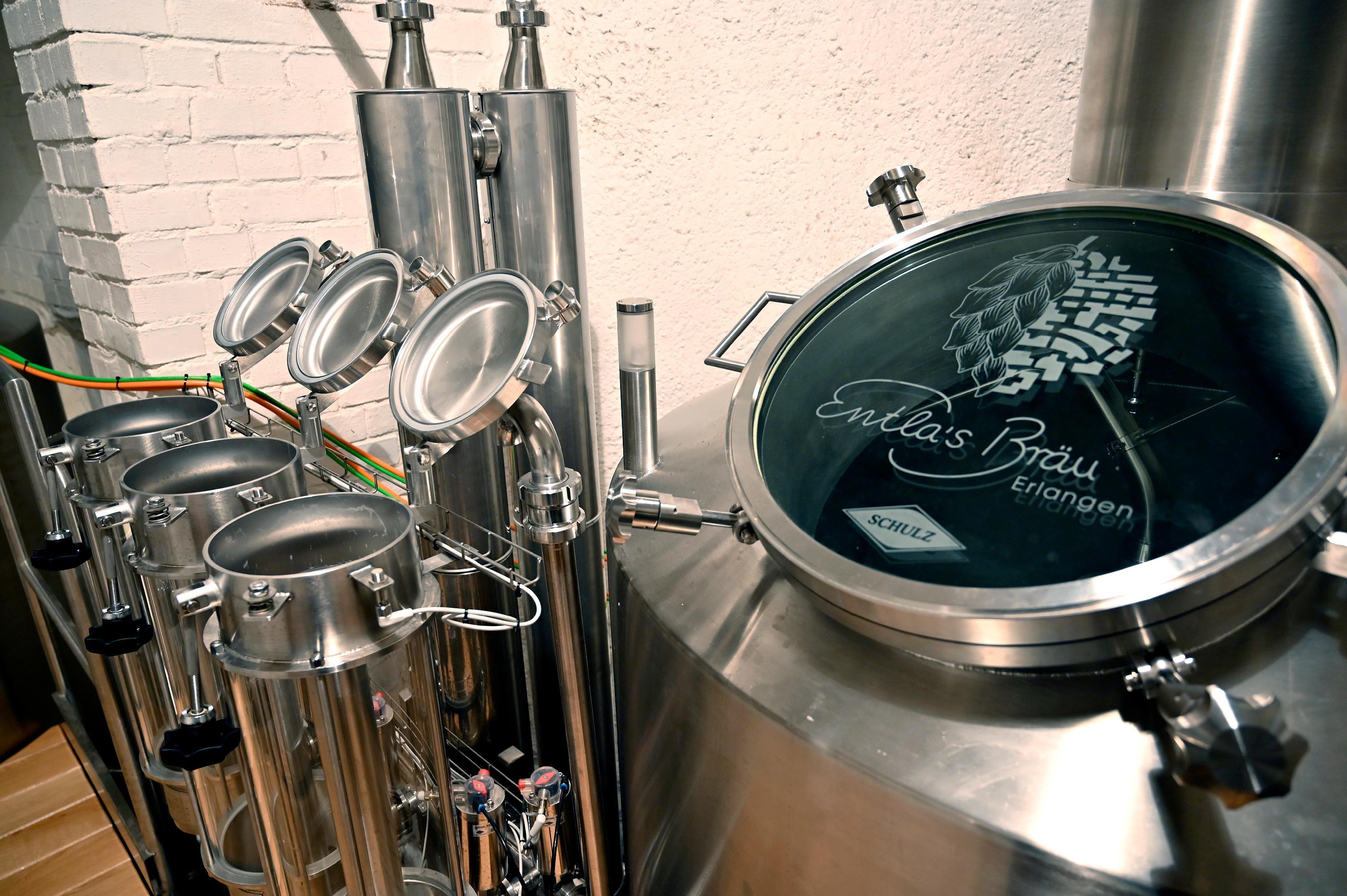 Entla's Keller: Die Brauerei im berg ist fertig