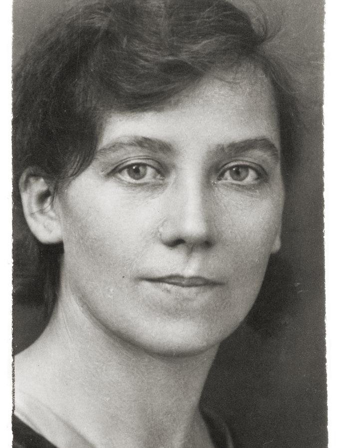 So sah sie aus: Agnes Schürr auf einer frühen Aufnahme.