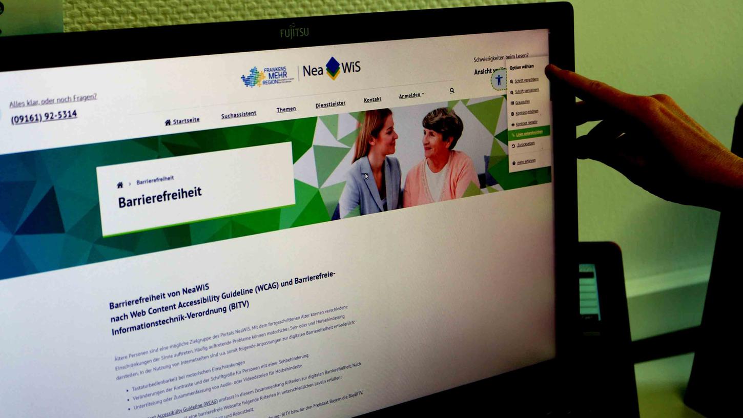 Die Internetseite von Die Internetseite von
