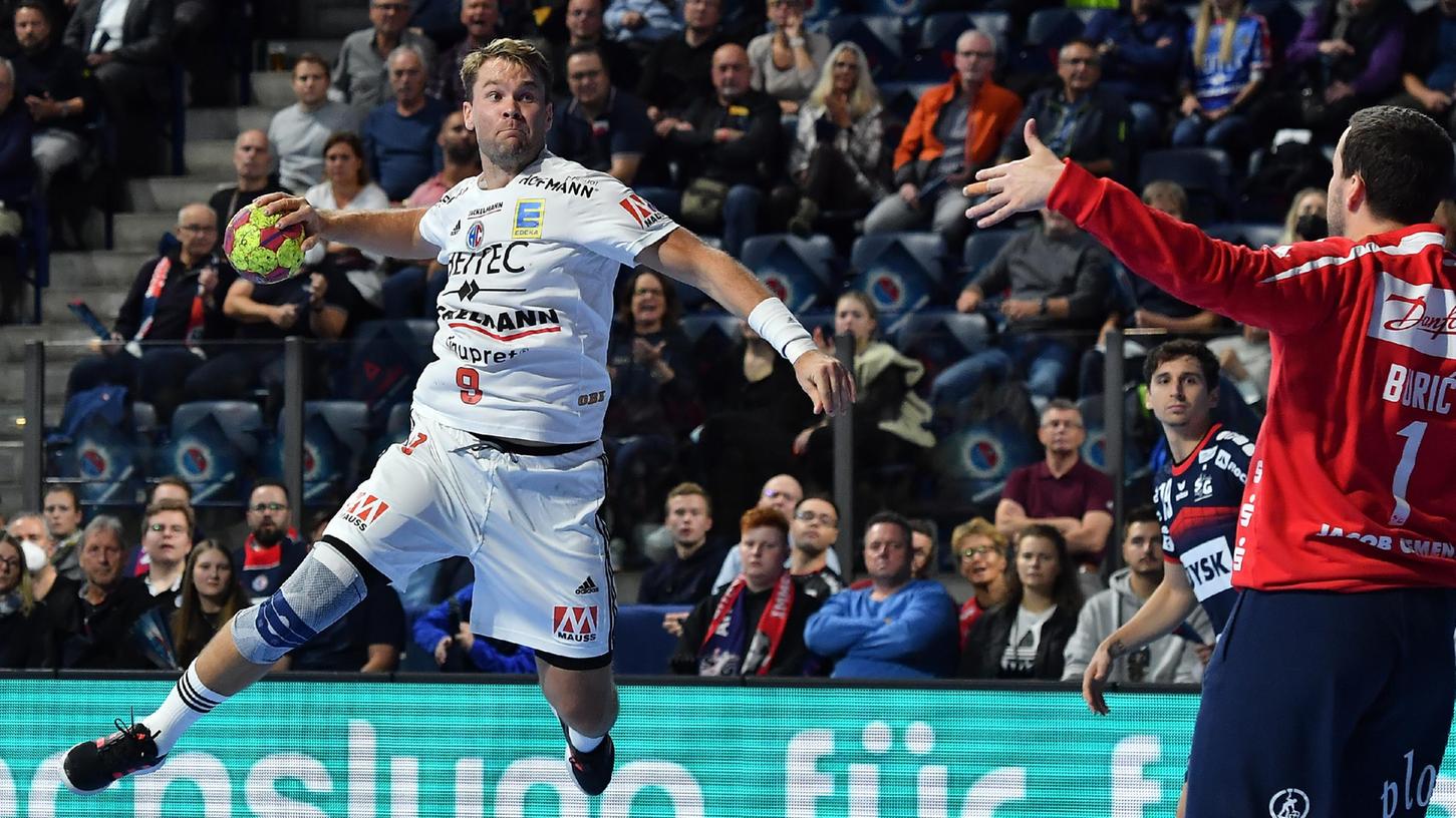 Abflug am Ende der Saison: Erlangens Kreisläufer Petter Overby zieht es zum Spitzenklub THW Kiel.