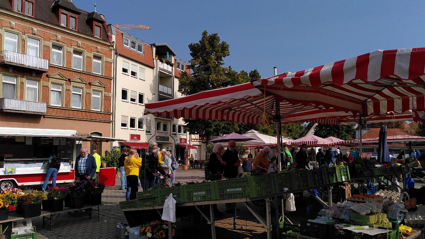 Auf dem Paradeplatz ist erst mal Schluss mit dem Markt. 