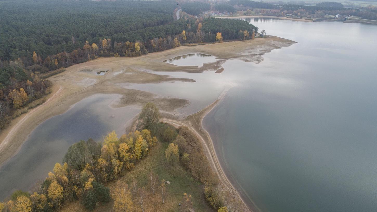 Der Rothsee liegt bald wieder trocken Der Rothsee liegt bald wieder trocken