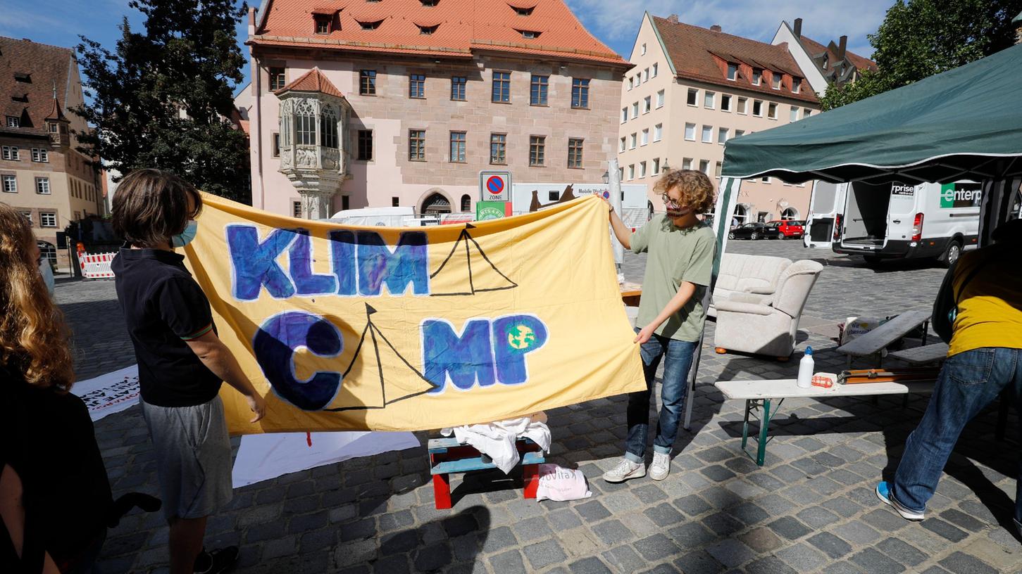 Als das Klimacamp im September vergangenen Jahres am Sebalder Platz aufgebaut wurde, war vielen klar: Die Aktivisten wollen durchhalten. 