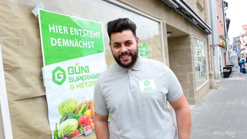 Mahsun Can Günerhan, genannt Güni, eröffnet einen Supermarkt am Paradeplatz.