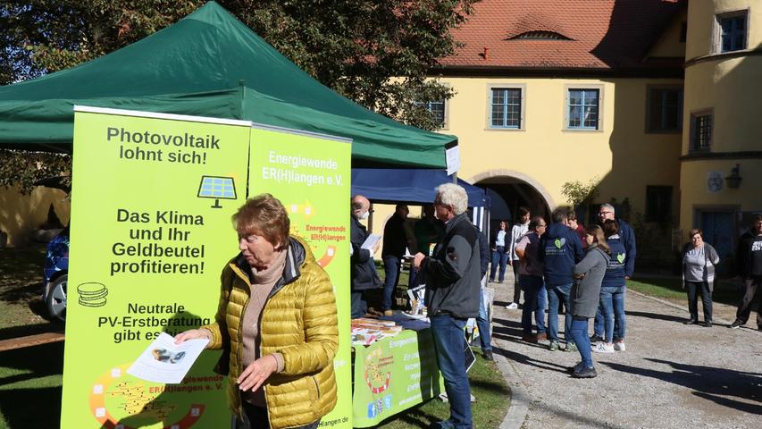 Das Adelsdorfer Schloss mitsamt Schlossgelände wurde zur Ausstellungsfläche. 