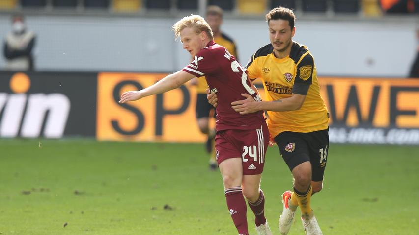 1:0 bei Dynamo: Noten her für Nürnbergs Ungeschlagen-Club! 1:0 bei Dynamo: Noten her für Nürnbergs Ungeschlagen-Club!
