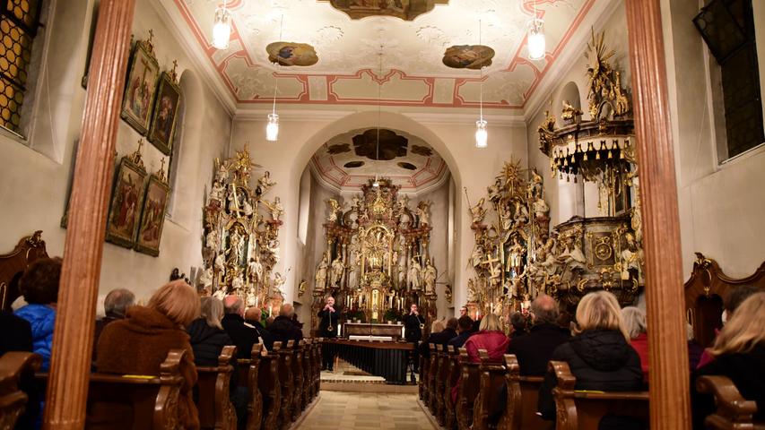 Zum ersten Mal fand ein Konzert der Reihe in der Pinzberger St. Nikolaus-Kirche statt. 