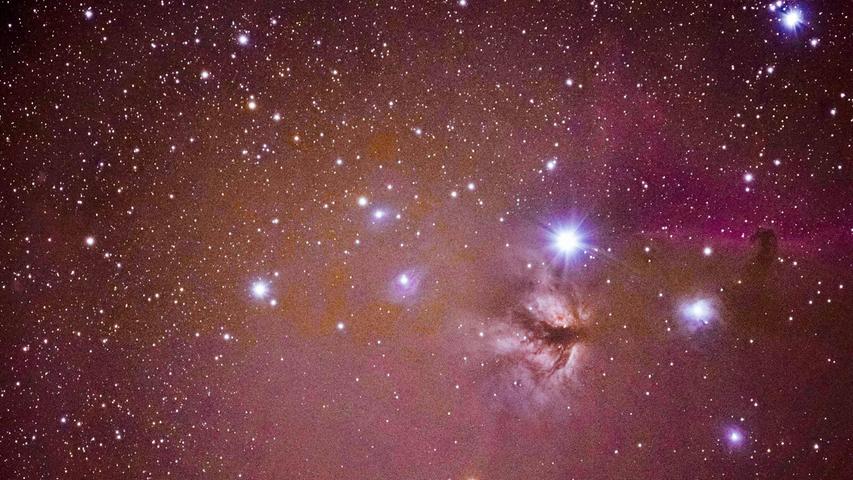Der Orion-Nebel war eine der ersten Aufnahmen Giurdanellas. Das Sternbild lässt ihn nicht los.